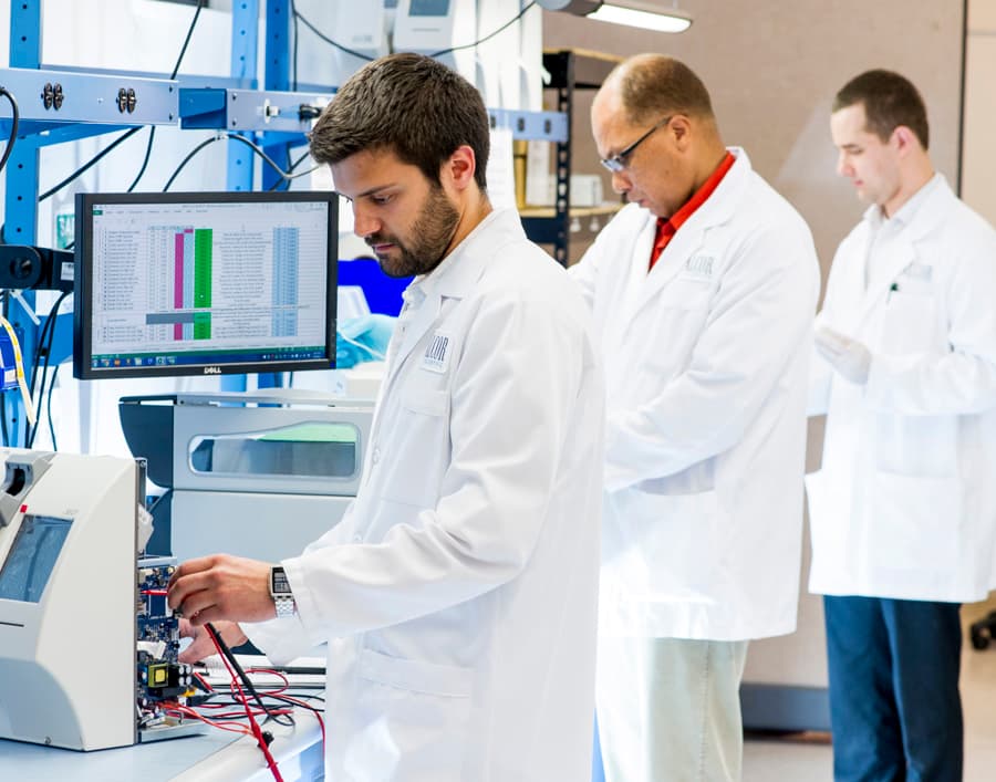 Alcor iSED in a clinical laboratory setting